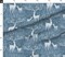 Winter Animals Christmas Snowflakes Cool Tone Festive Animals Modern Reindeer Woodland Animals Whimsical Snow Stars Scandi Scandinavian Fir Custom Printed Fabric by Spoonflower Various Fabrics by the Yard or Fat Quarter